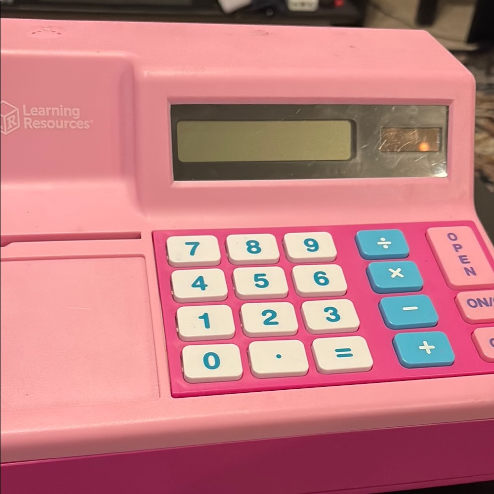 Learning Resources Pink Cash Register